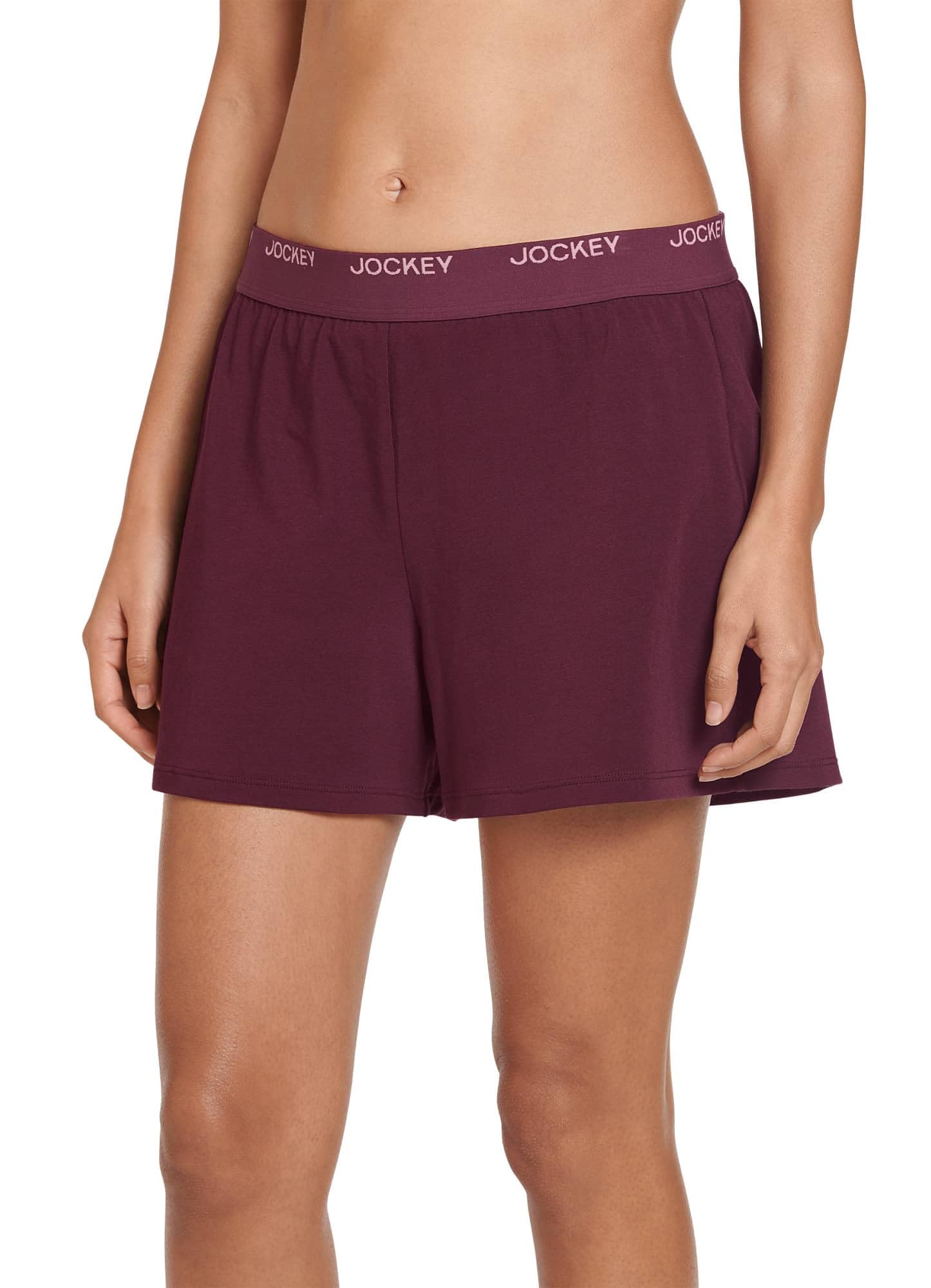Jockey Women's Worry-Free Cotton Stretch Period Sleep Shorts